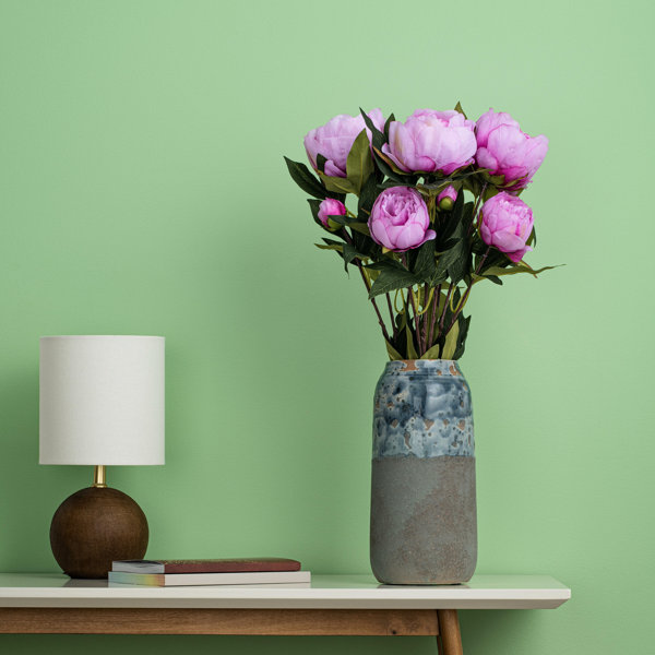 Primrue 23" Artificial Peony Bush Wayfair